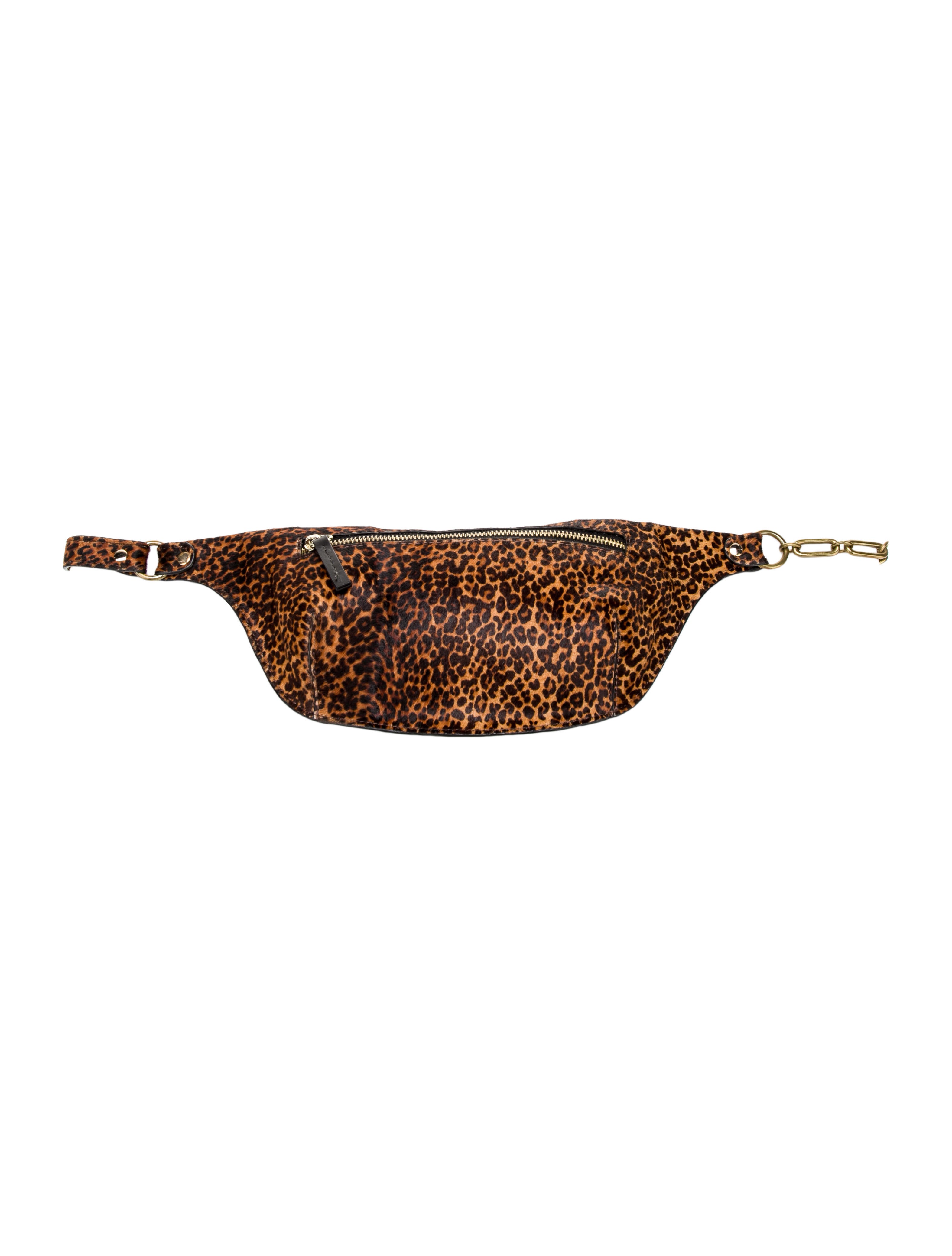 Rachel Comey Leopard Print Waist Bag Brown Waist Bags, Handbags WRACY70891 The RealReal