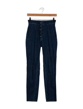 Rachel Comey Mid-Rise Skinny Leg Jeans