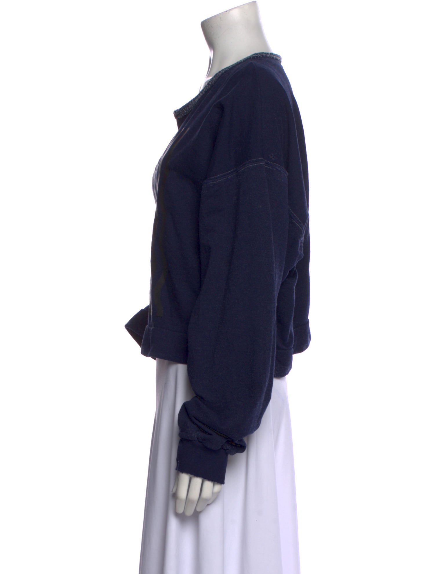 Rachel Comey Printed Bateau Neckline Sweatshirt