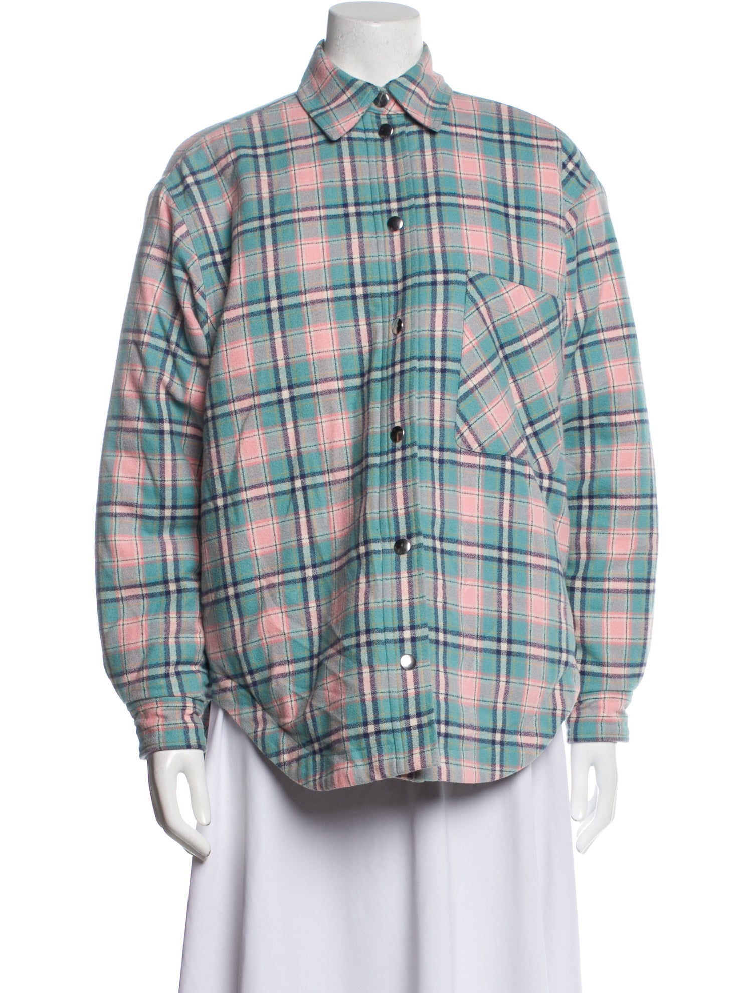 Rachel Comey Plaid Print Jacket - Green Jackets, Clothing - WRACY73003 |  The RealReal