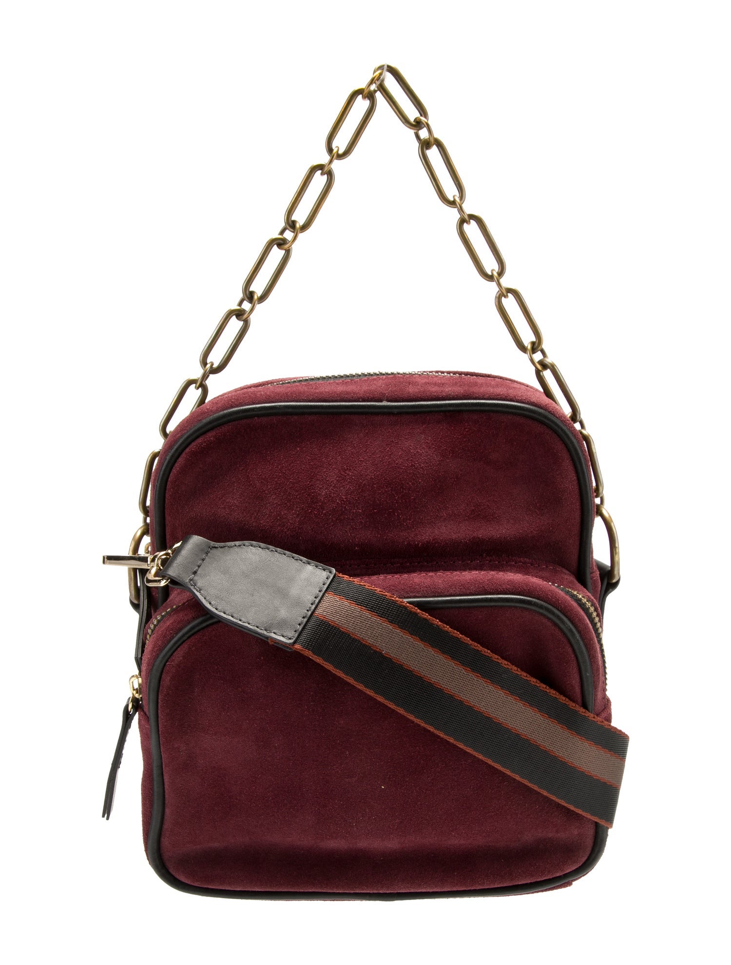 Rachel Comey Suede Crossbody Bag Burgundy Crossbody Bags Handbags WRACY75714 The RealReal