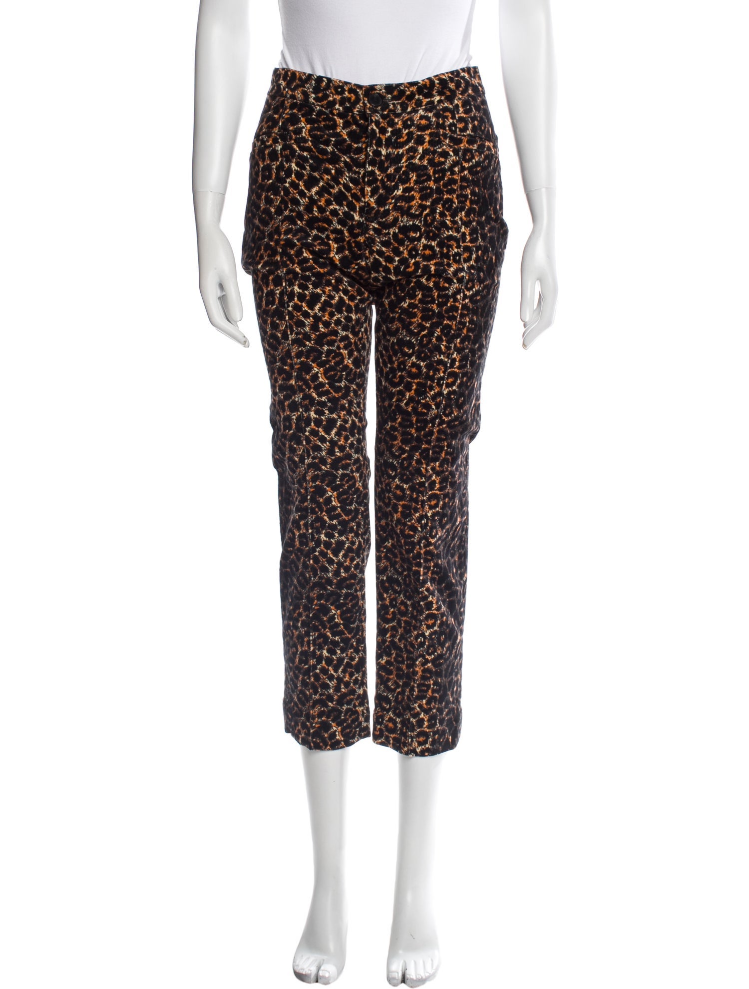 Rachel Comey Animal Print Skinny Leg Pants