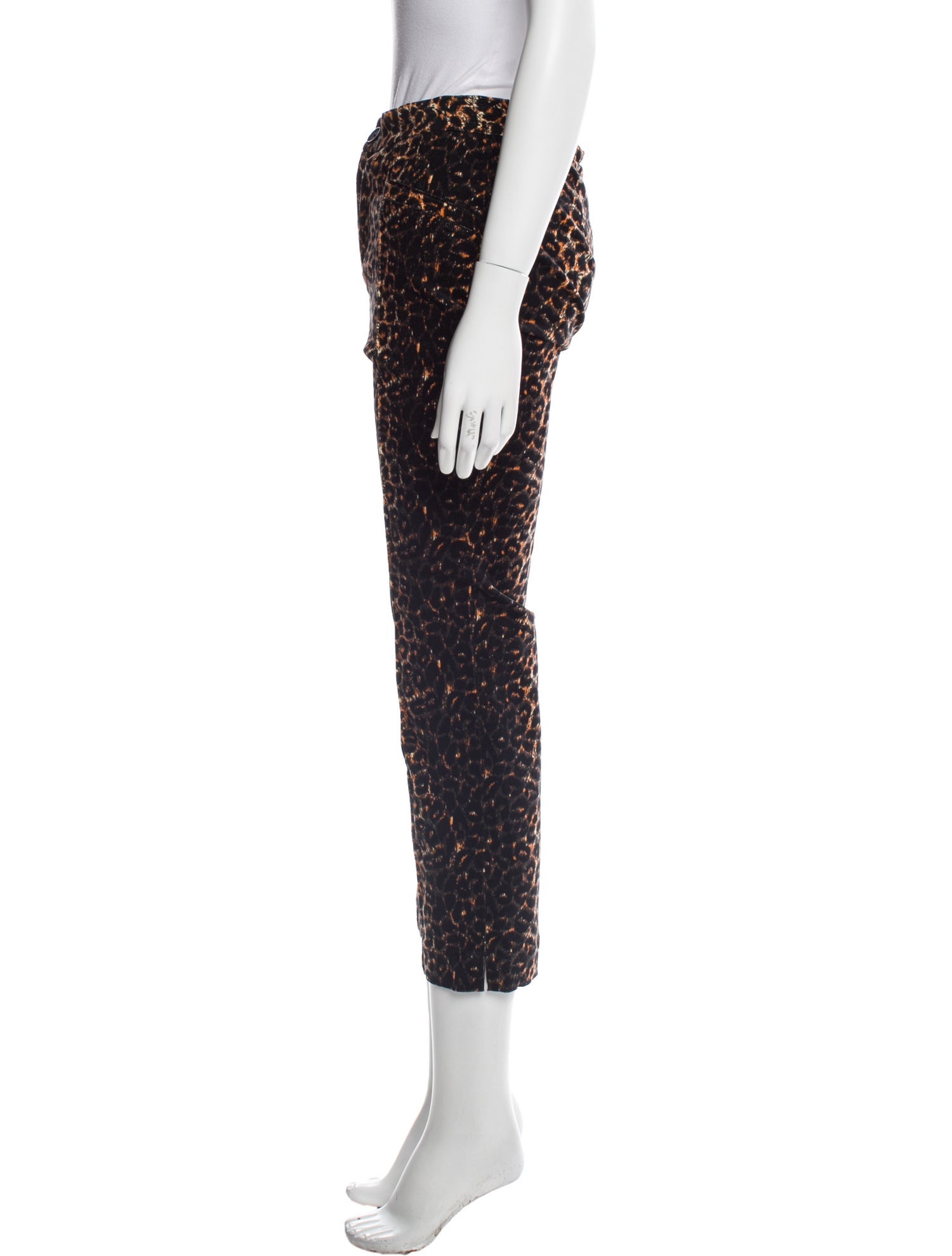 Rachel Comey Animal Print Skinny Leg Pants