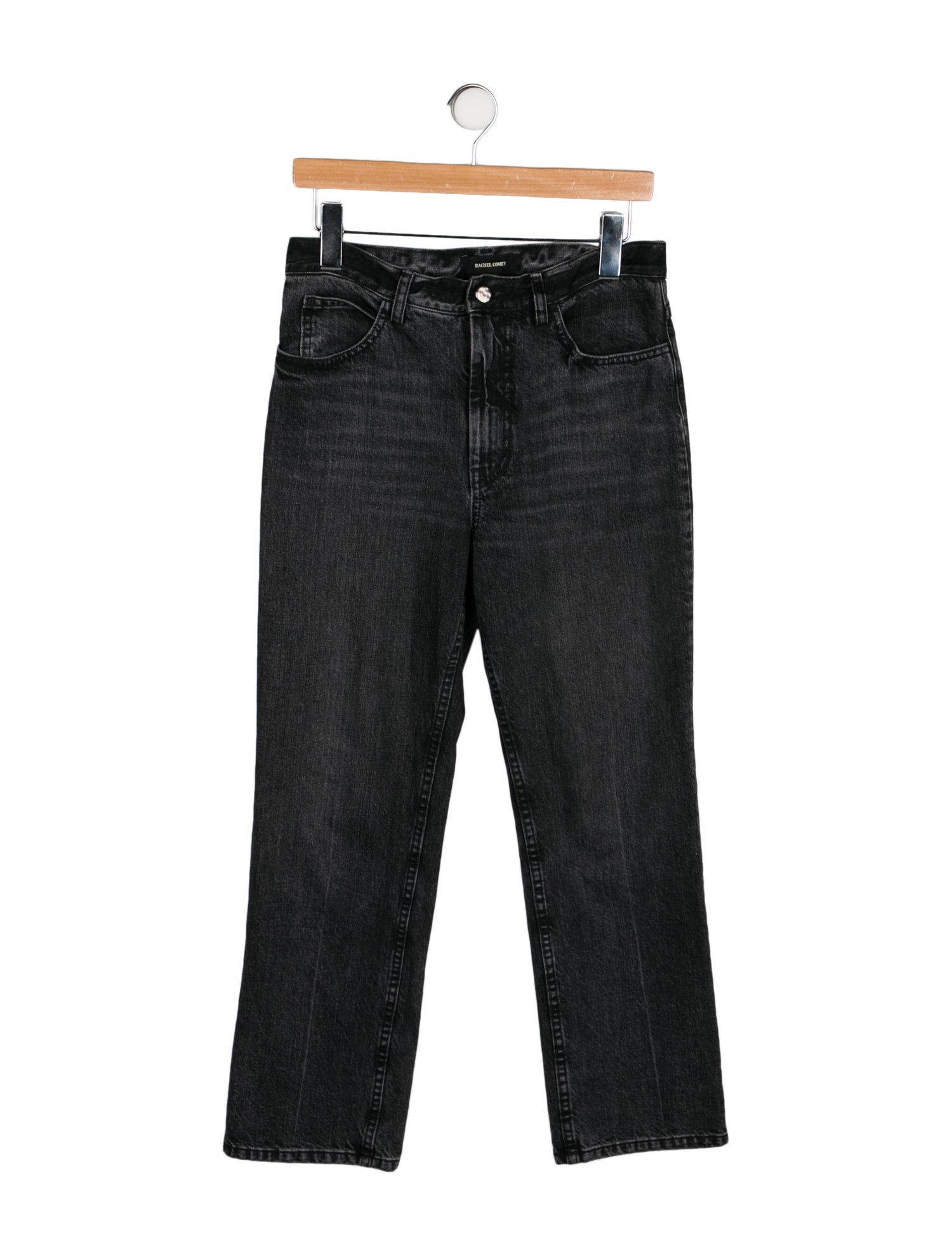 Rachel Comey High-Rise Straight Leg Jeans