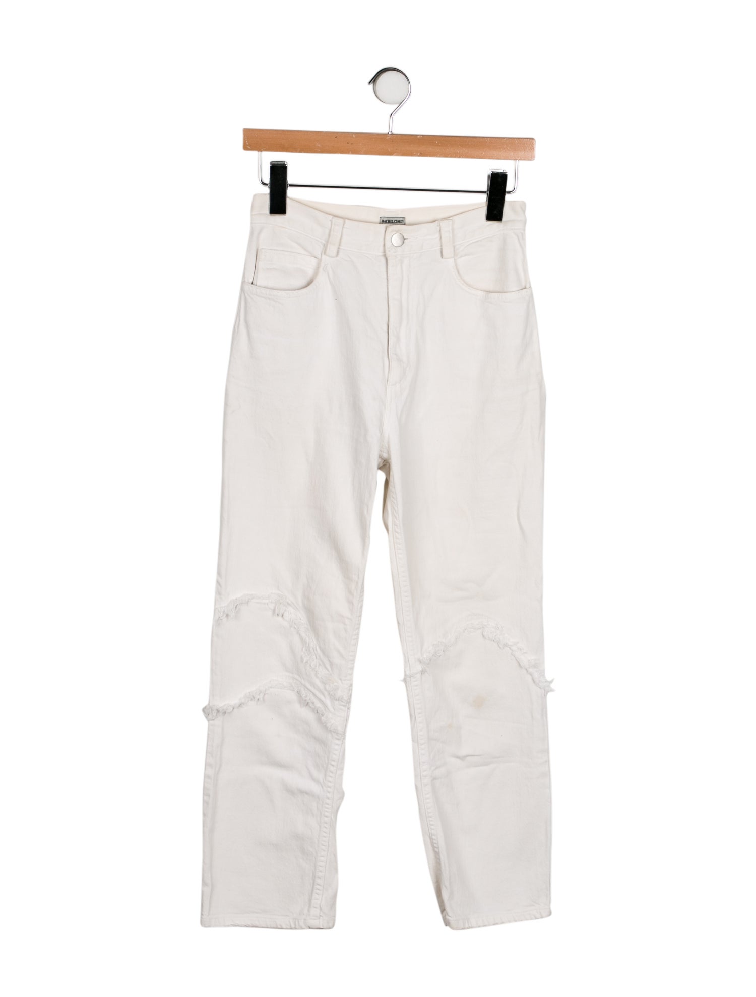 Rachel Comey High-Rise Straight Leg Jeans