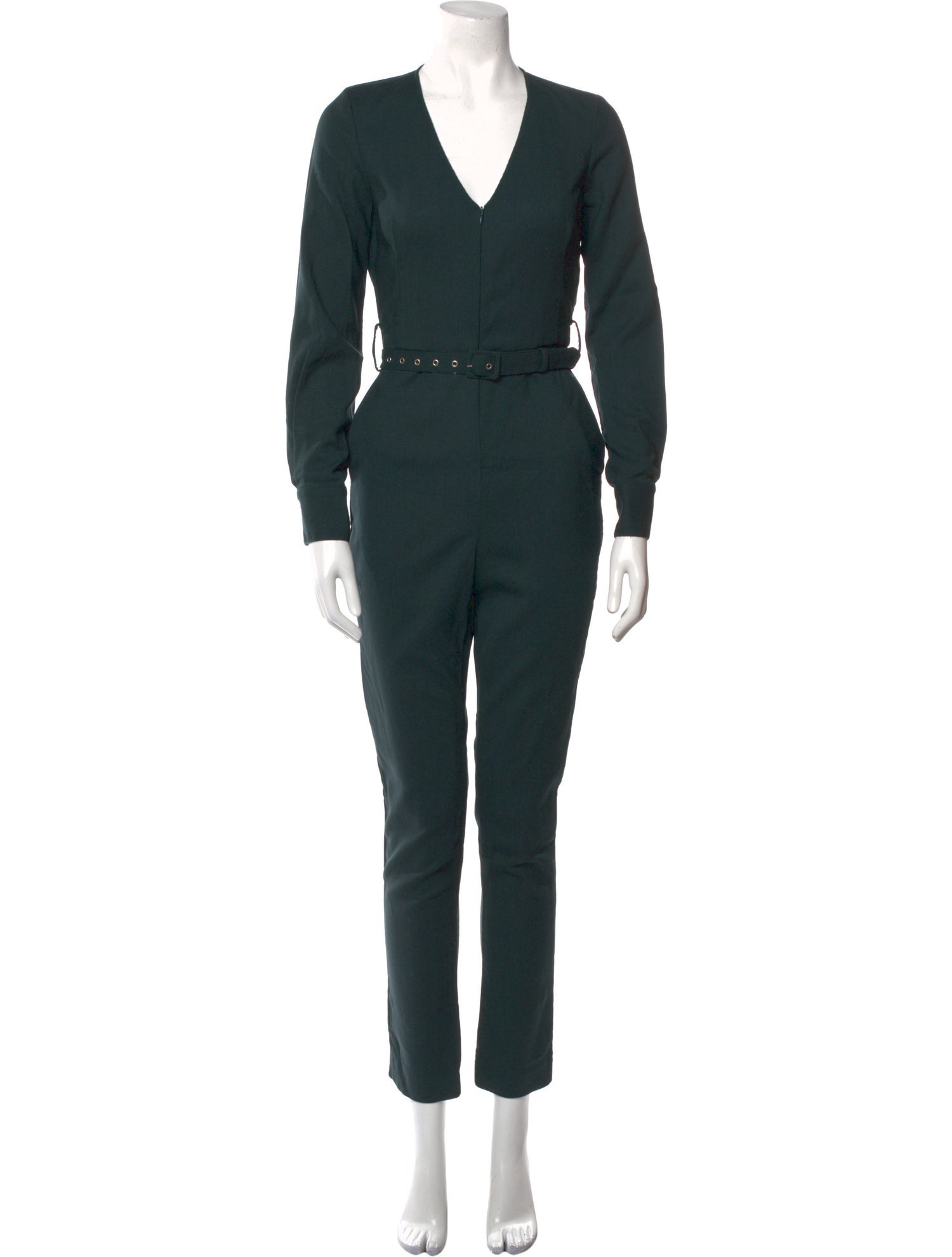 Rachel Comey Wool V-Neck Jumpsuit