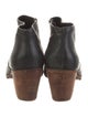 Rachel Comey Leather Raw-Edge Trim Boots
