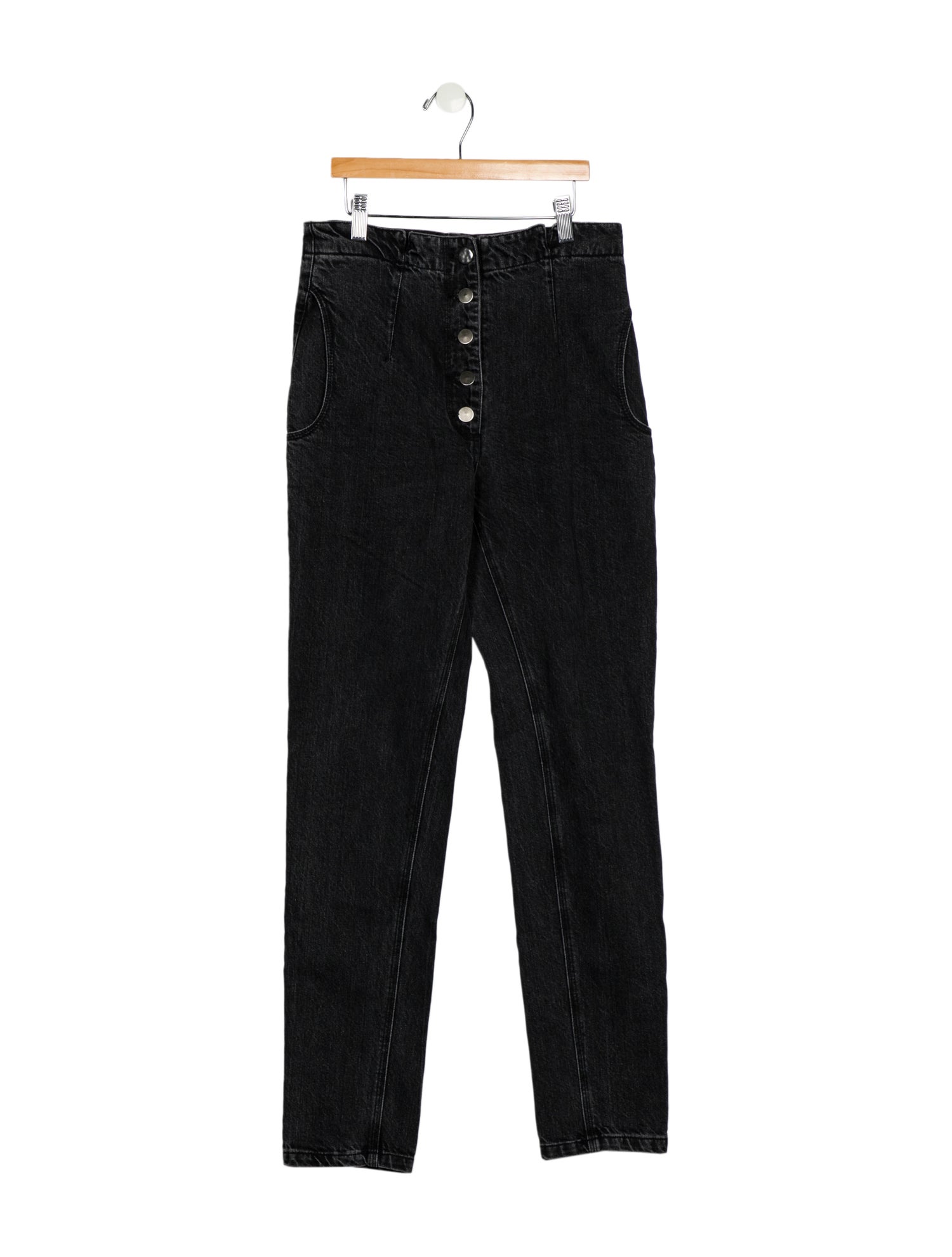 Rachel Comey High-Rise Straight Leg Jeans