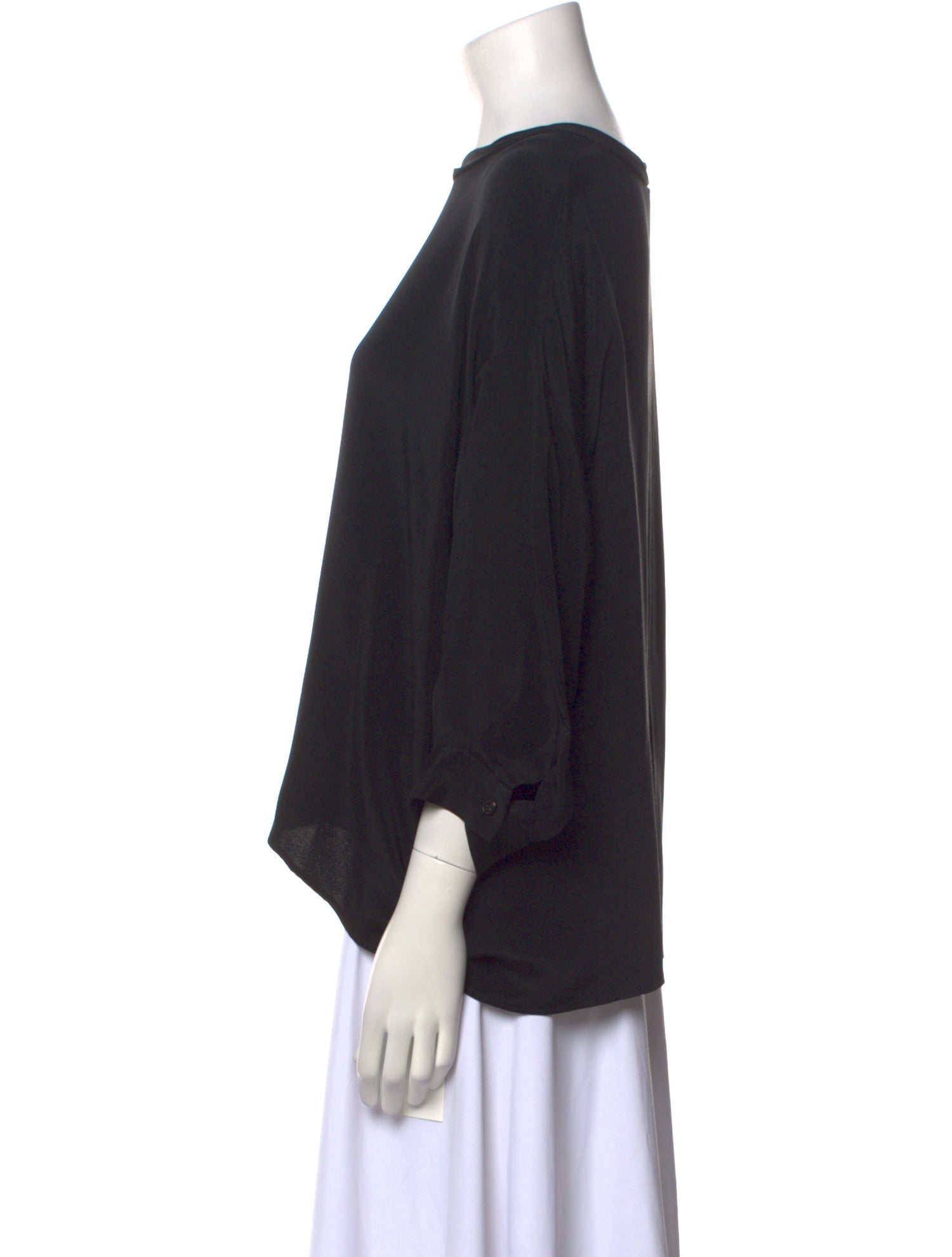 Rachel Comey Silk Crew Neck Bodysuit