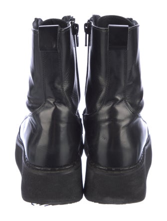 Rachel Comey Patent Leather Combat Boots