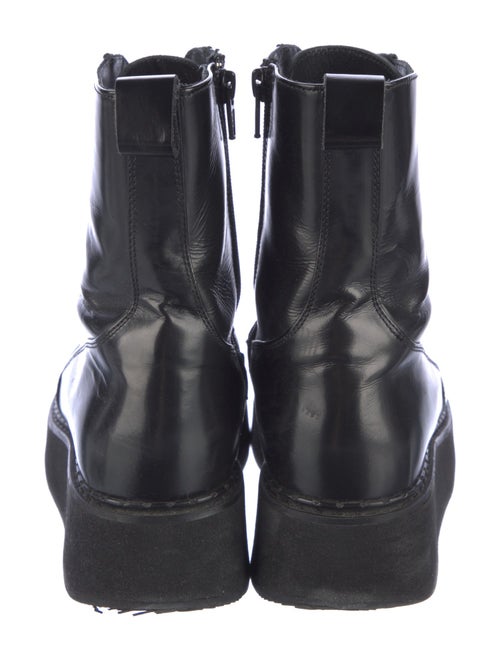 Rachel Comey Patent Leather Combat Boots