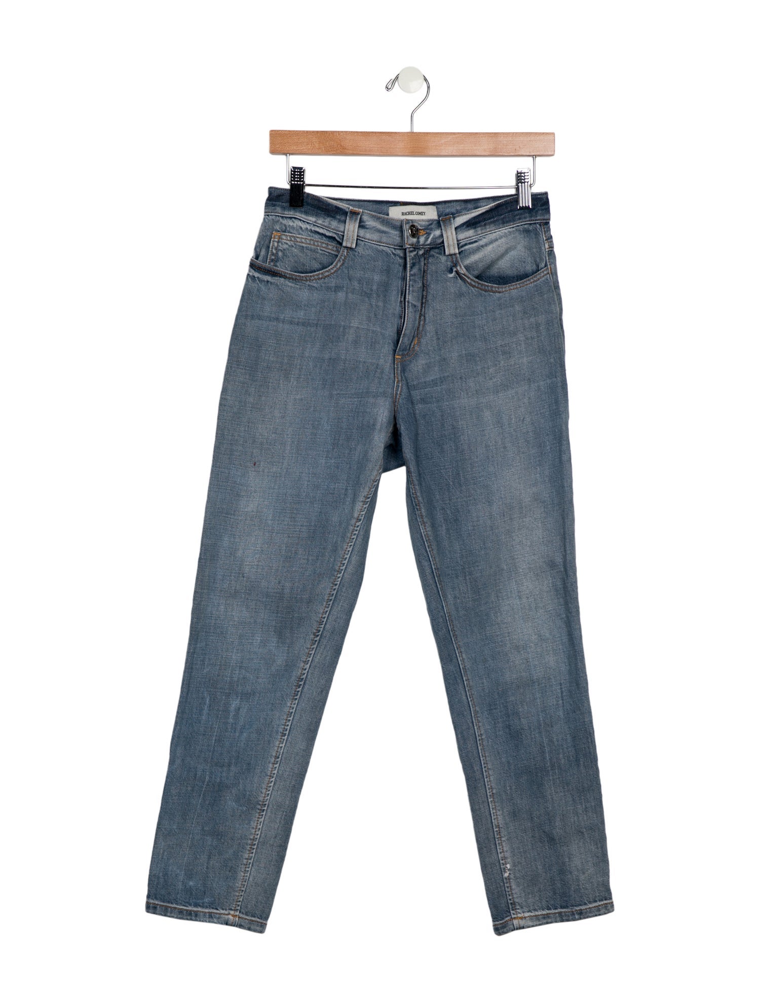 Rachel Comey Mid-Rise Straight Leg Jeans