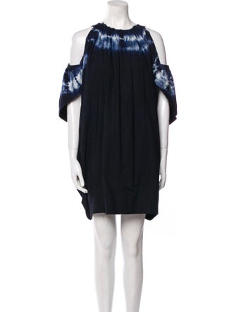 Rachel Comey Tie-Dye Print Mini Dress