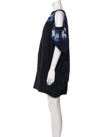 Rachel Comey Tie-Dye Print Mini Dress