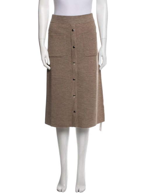 Rachel Comey Baby Alpaca Knee-Length Skirt