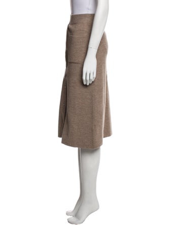 Rachel Comey Baby Alpaca Knee-Length Skirt