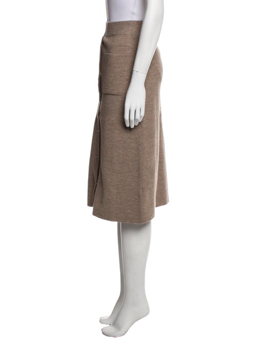 Rachel Comey Baby Alpaca Knee-Length Skirt