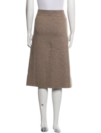 Rachel Comey Baby Alpaca Knee-Length Skirt