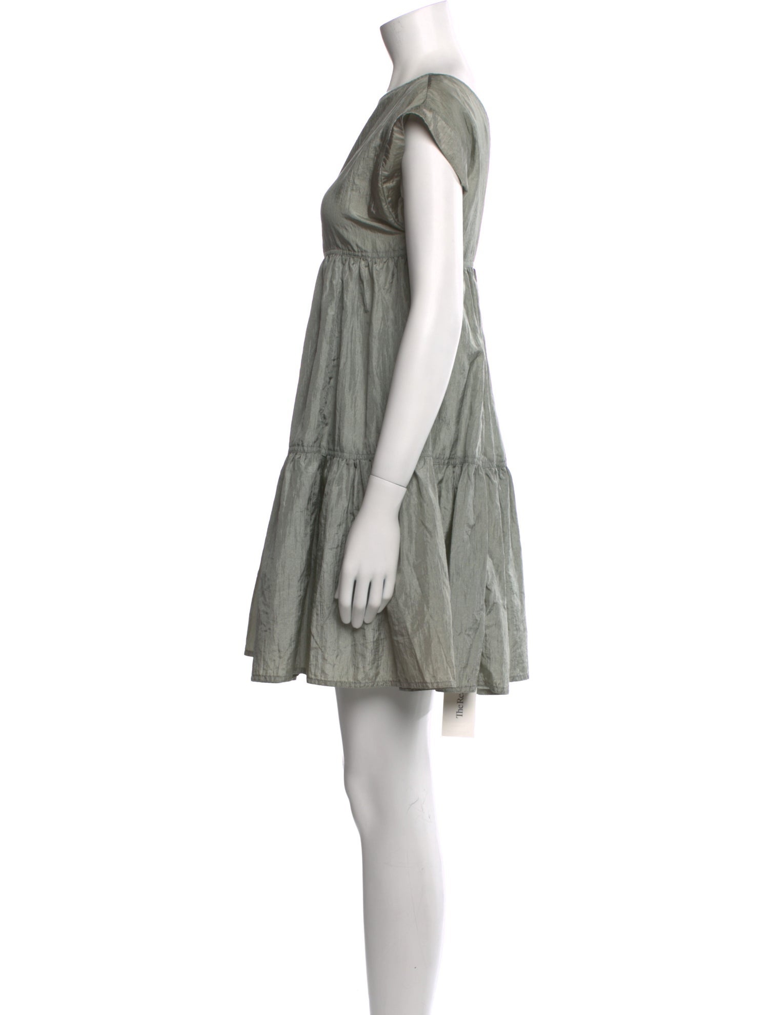 Rachel Comey Bateau Neckline Mini Dress