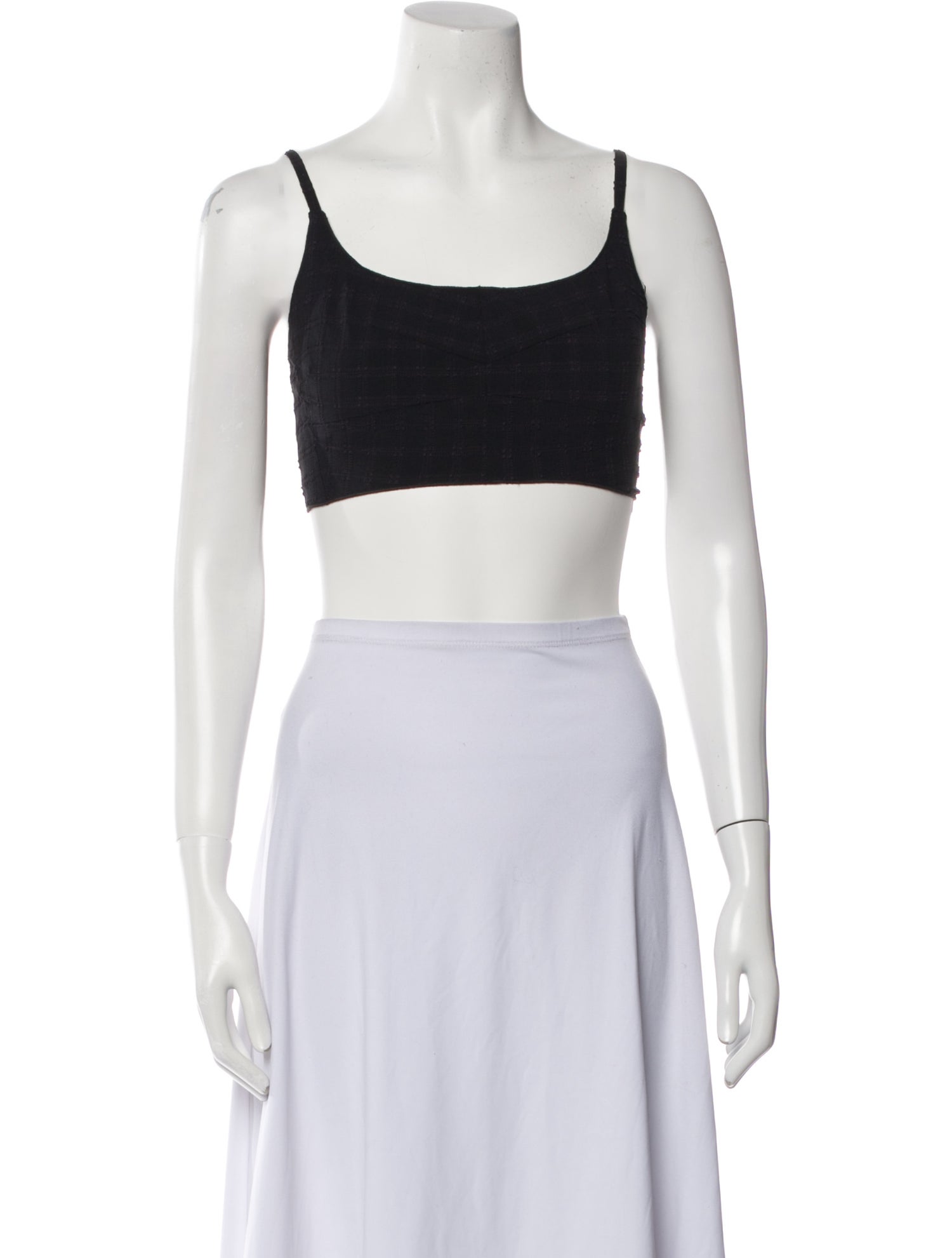 Rachel Comey Square Neckline Sleeveless Crop Top w/ Tags