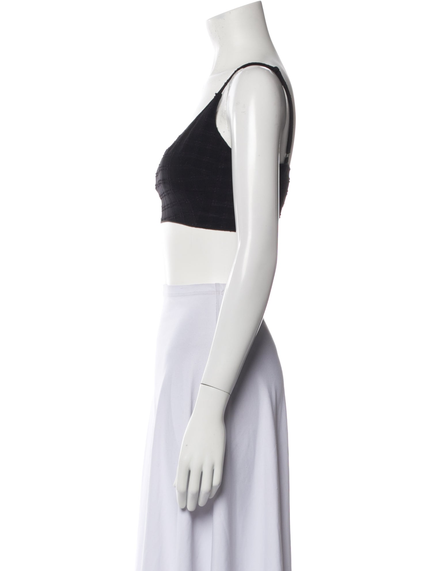 Rachel Comey Square Neckline Sleeveless Crop Top w/ Tags