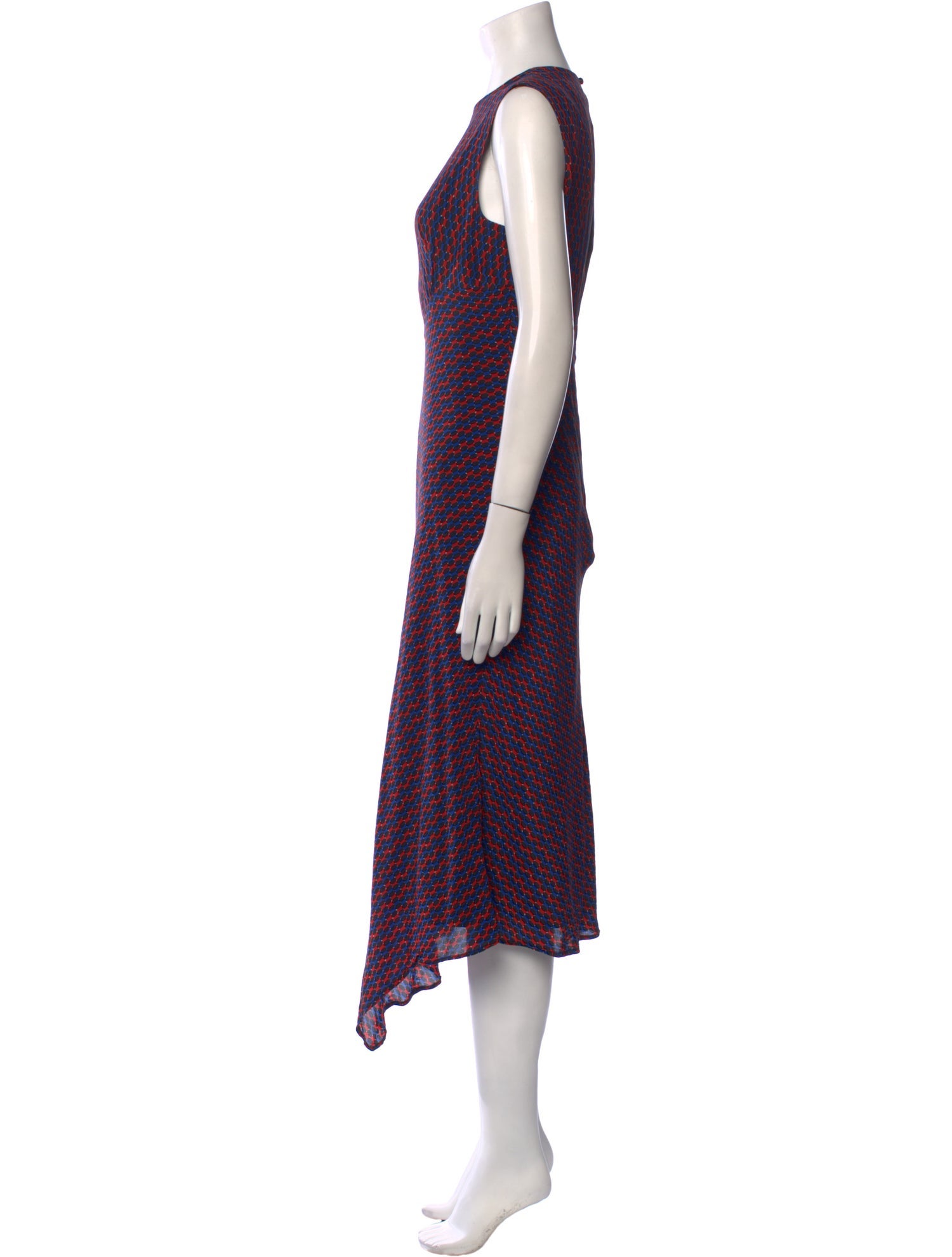 Rachel Comey Printed Midi Length Dress