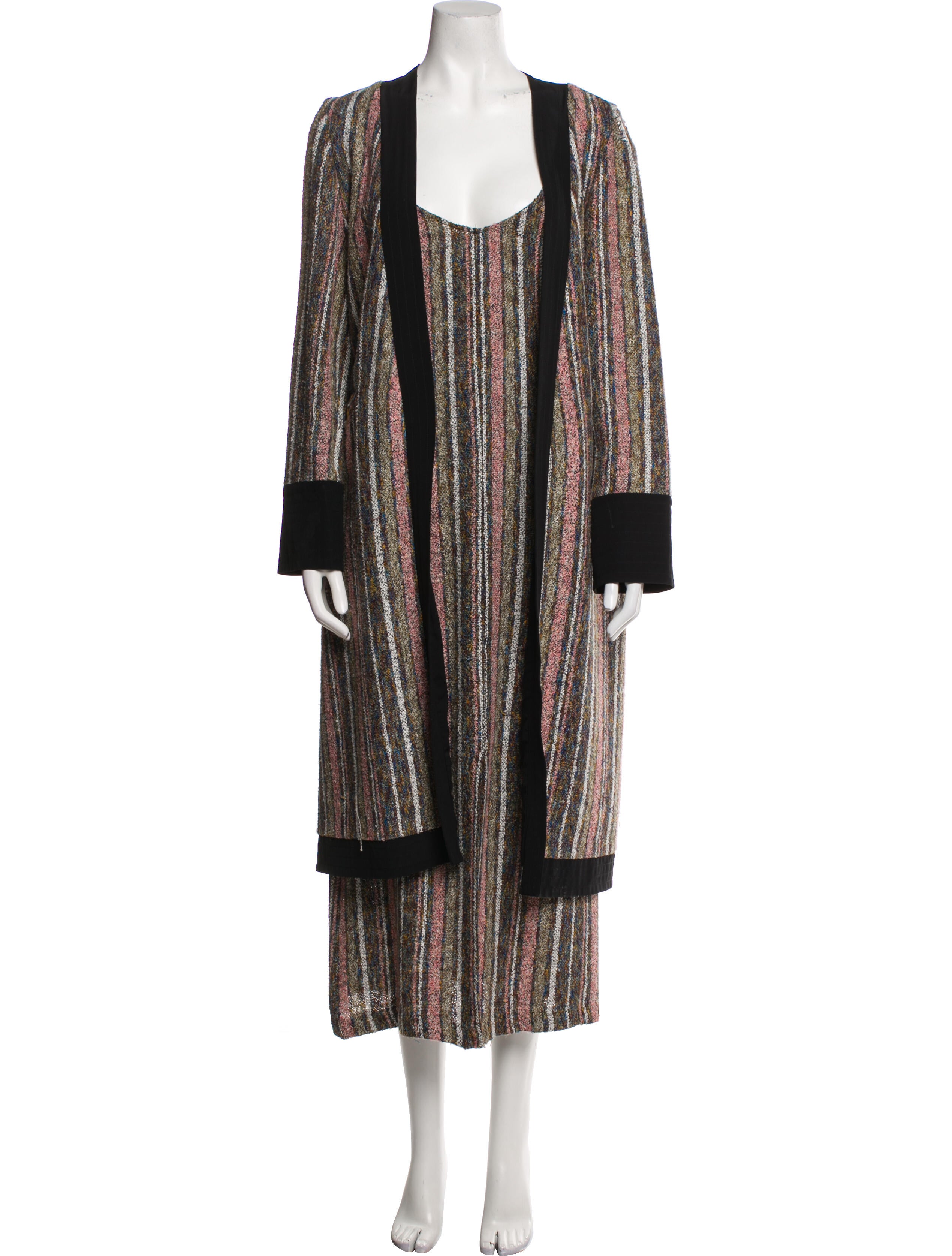 Rachel Comey Silk Striped Dress Set