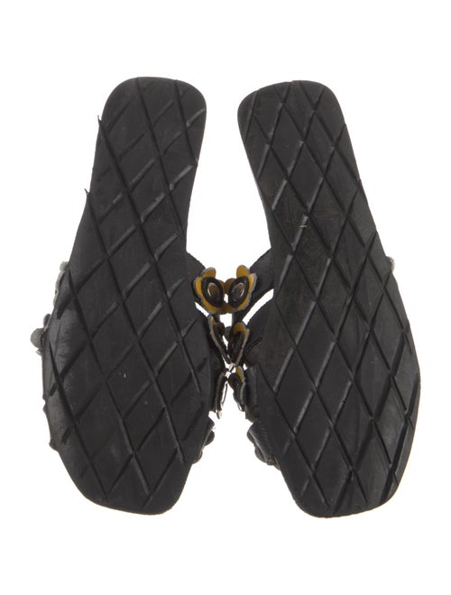 Rachel Comey Leather Printed Slides