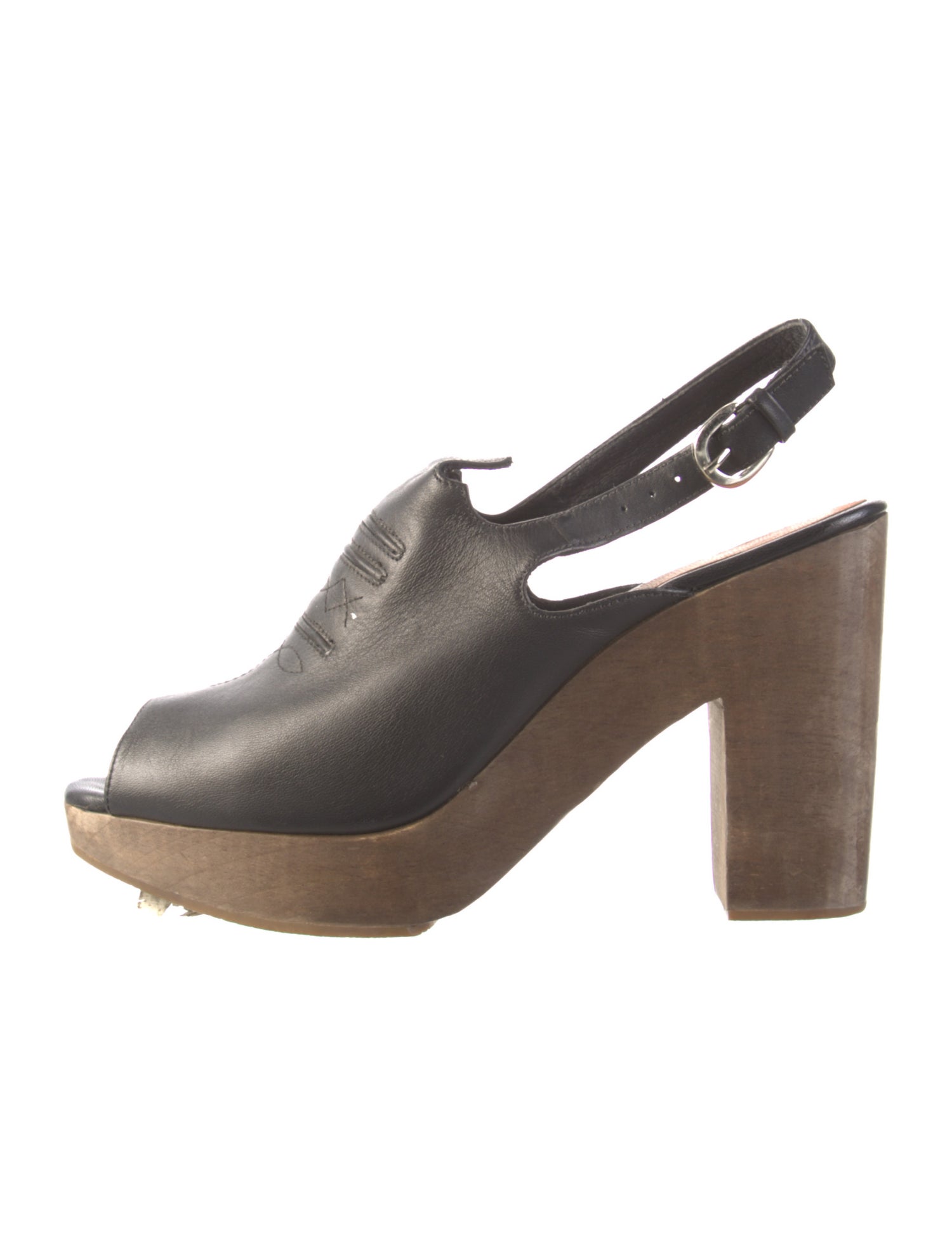 Rachel Comey Leather Slingback Sandals