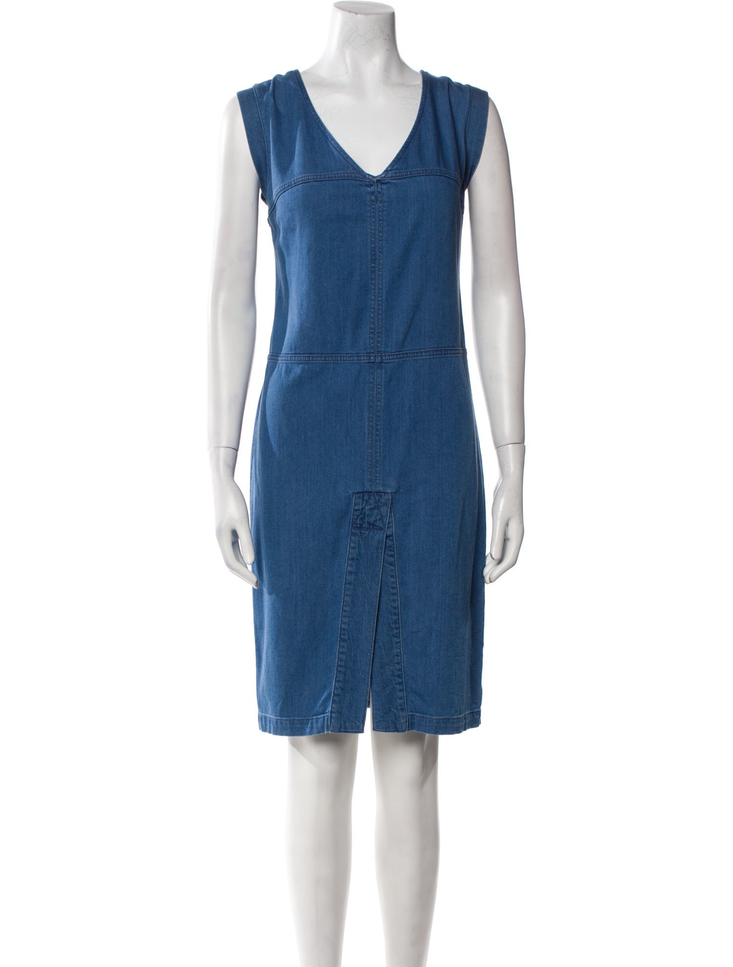Rachel Comey V-Neck Knee-Length Dress