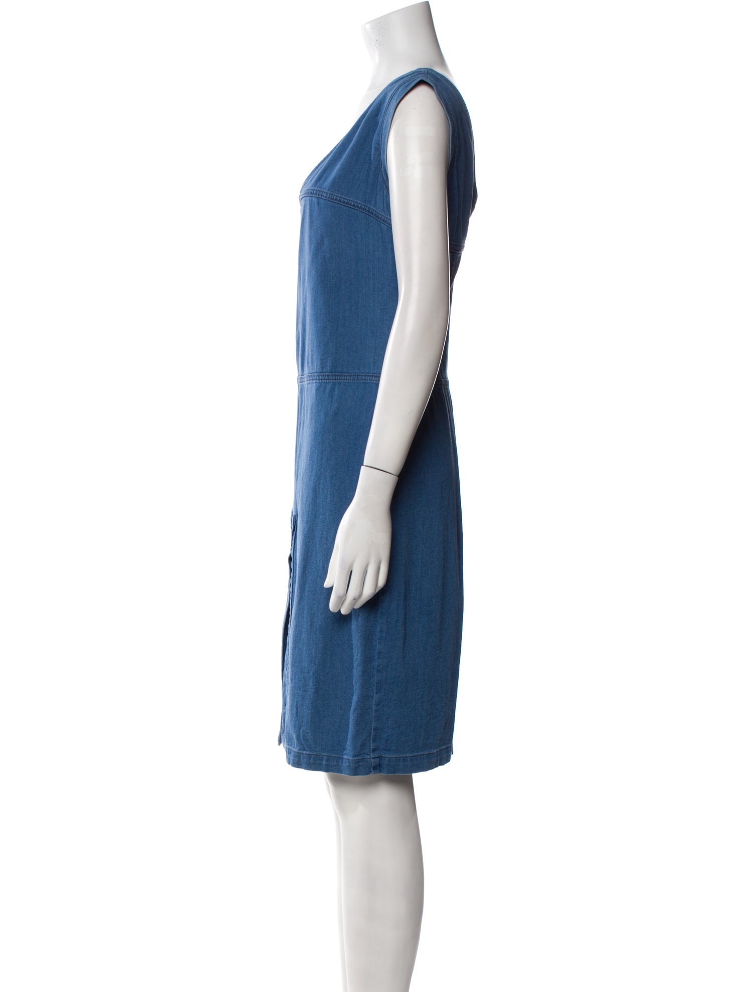 Rachel Comey V-Neck Knee-Length Dress