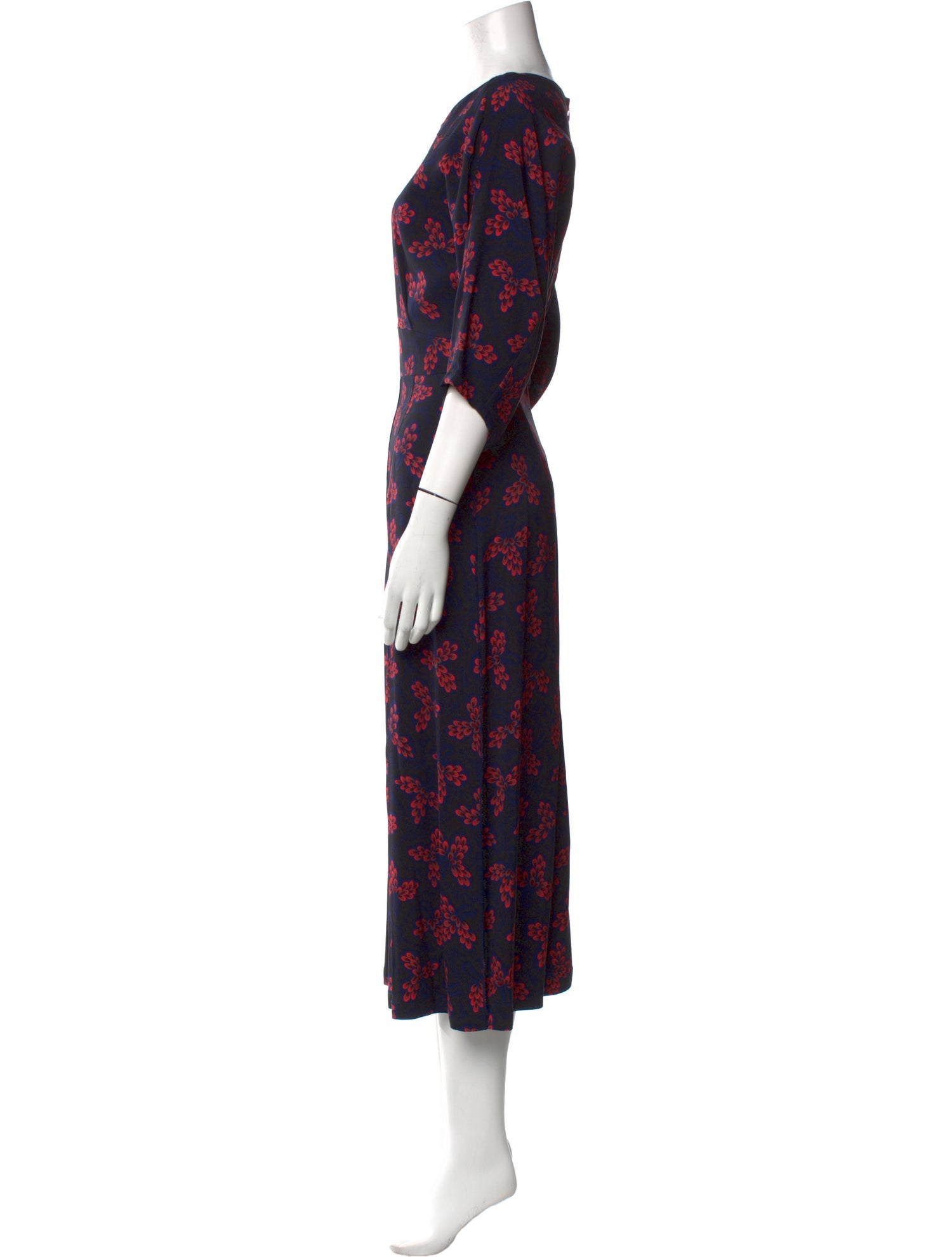Rachel Comey Floral Print Long Dress w/ Tags