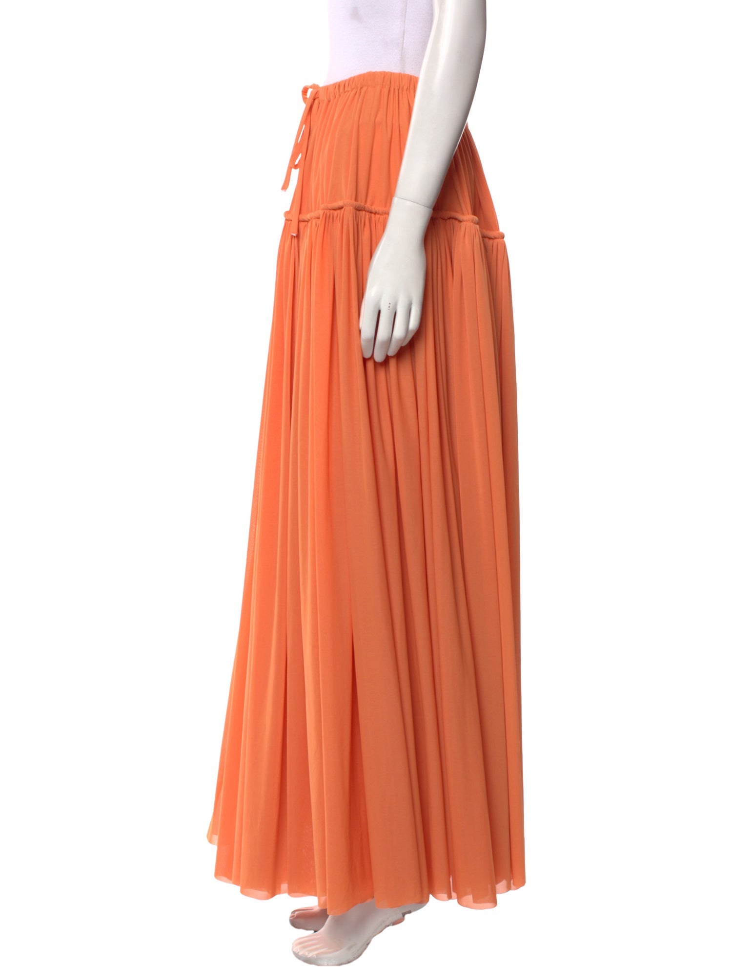 Rachel Comey Pleated Accents Long Skirt