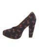 Rachel Comey Canvas Printed Pumps