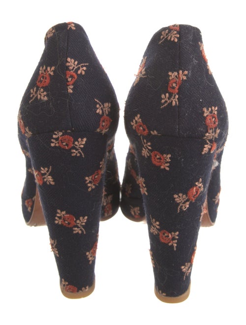 Rachel Comey Canvas Printed Pumps