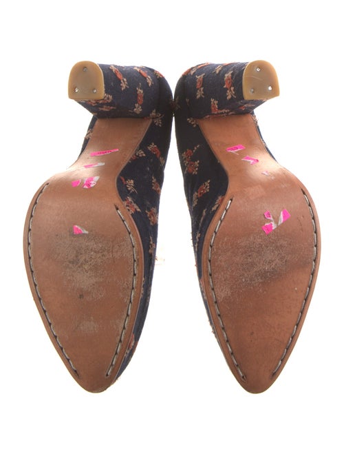 Rachel Comey Canvas Printed Pumps