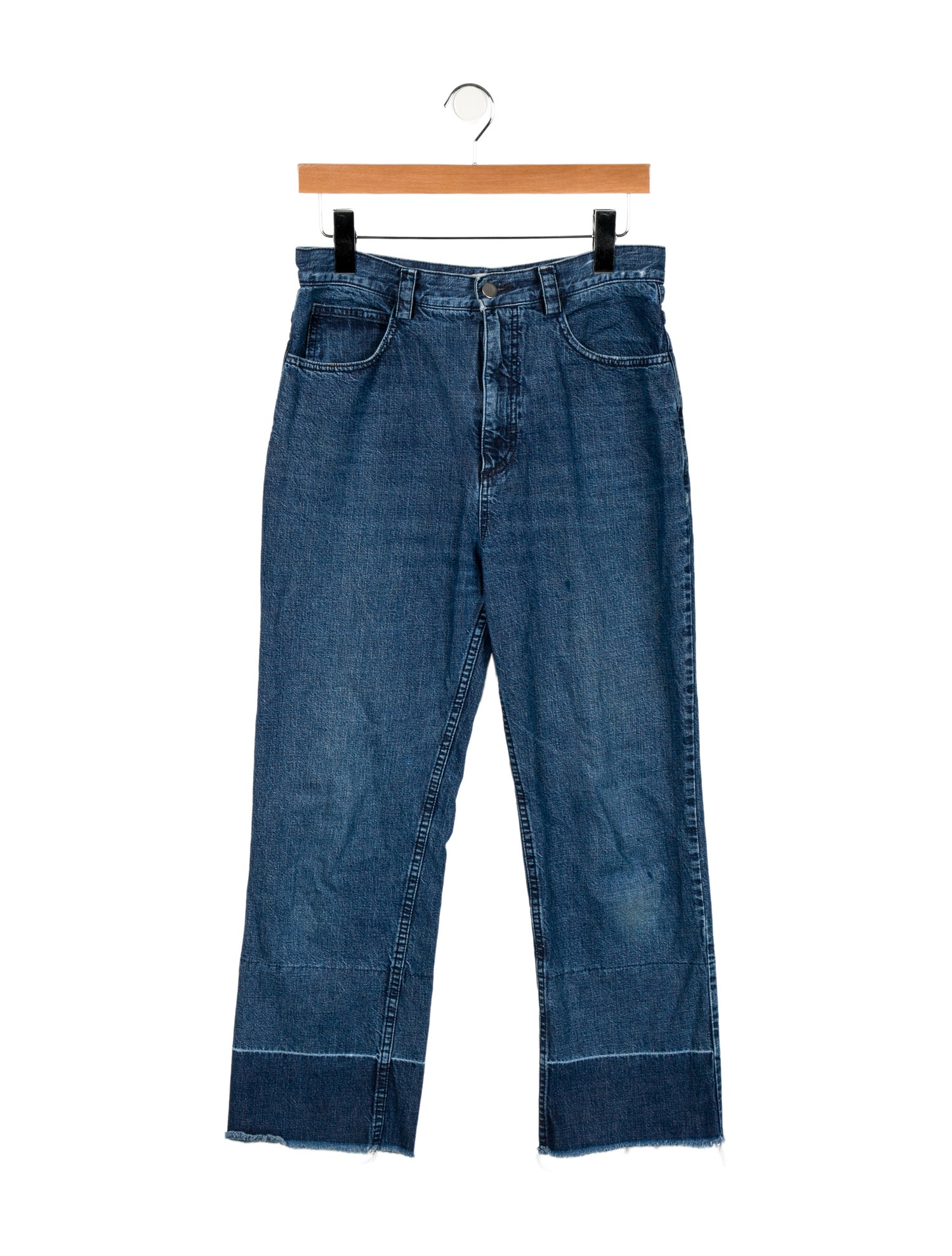 Rachel Comey High-Rise Straight Leg Jeans