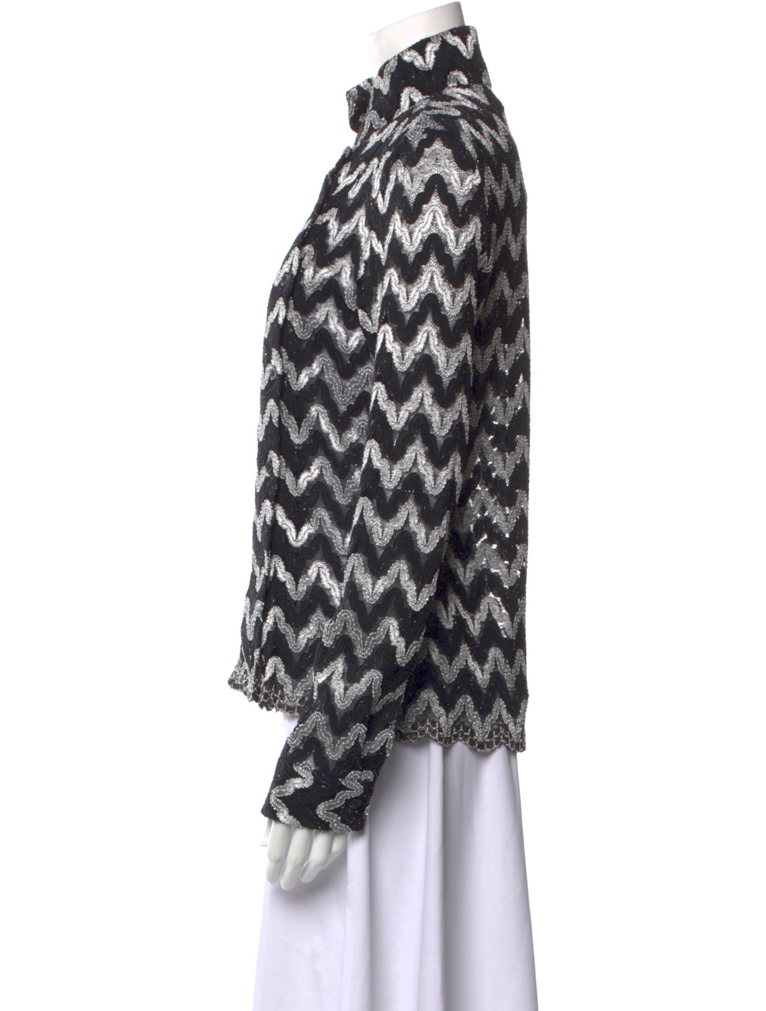 Rachel Comey Printed Mock Neck Blouse w/ Tags