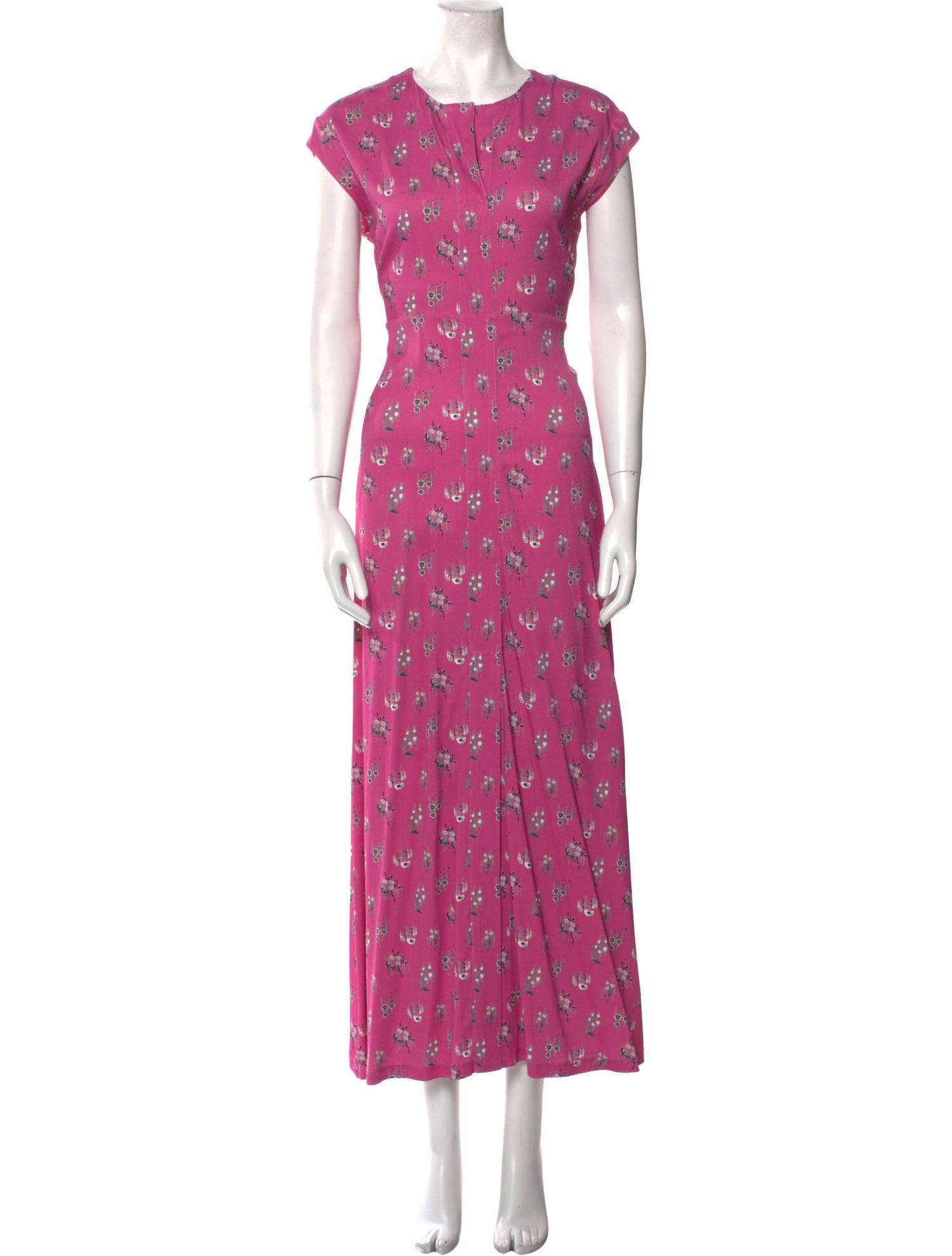 Rachel Comey Floral Print Long Dress w/ Tags