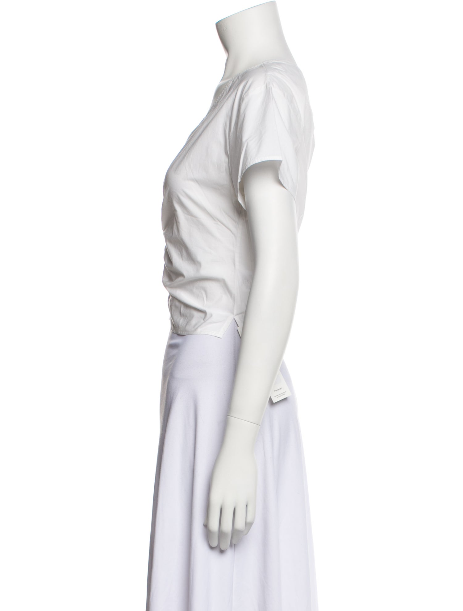 Rachel Comey V-Neck Short Sleeve Crop Top