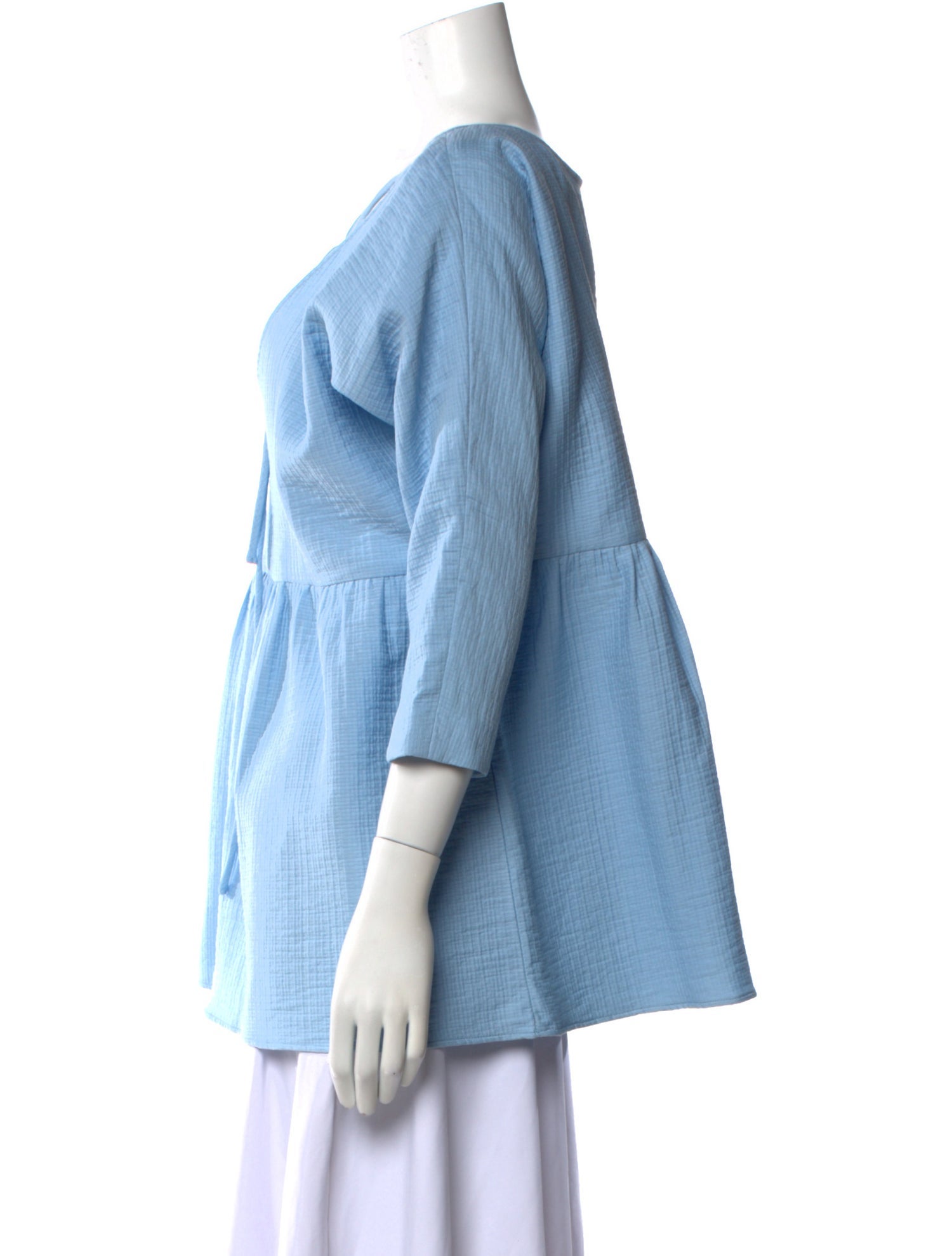 Rachel Comey V-Neck Three-Quarter Sleeve Tunic