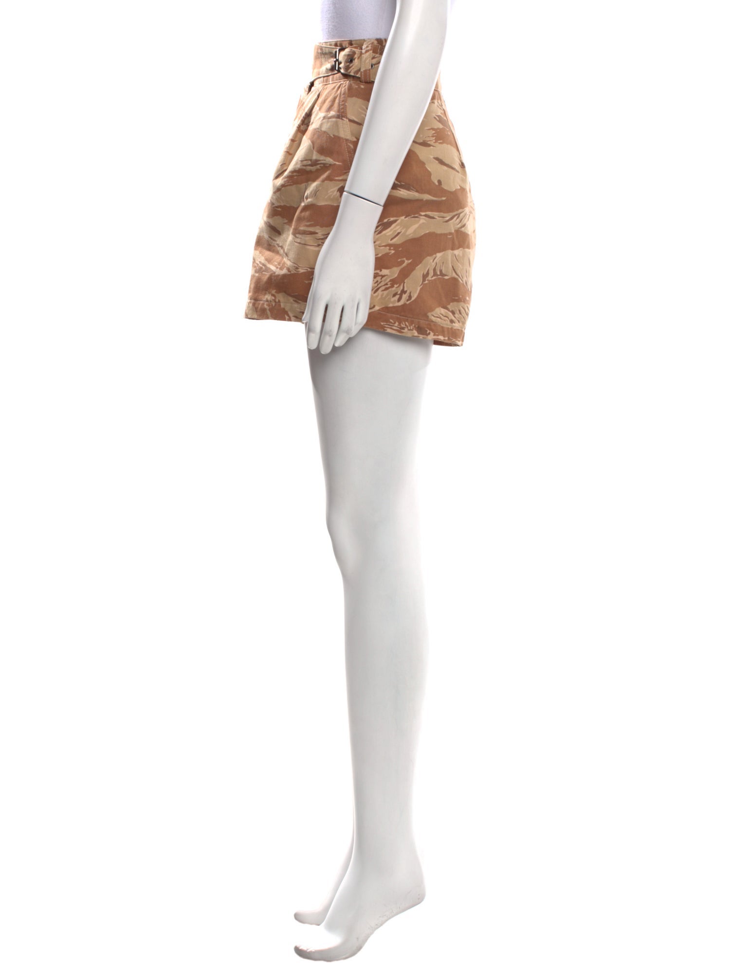 Rachel Comey Camouflage Print Mini Shorts