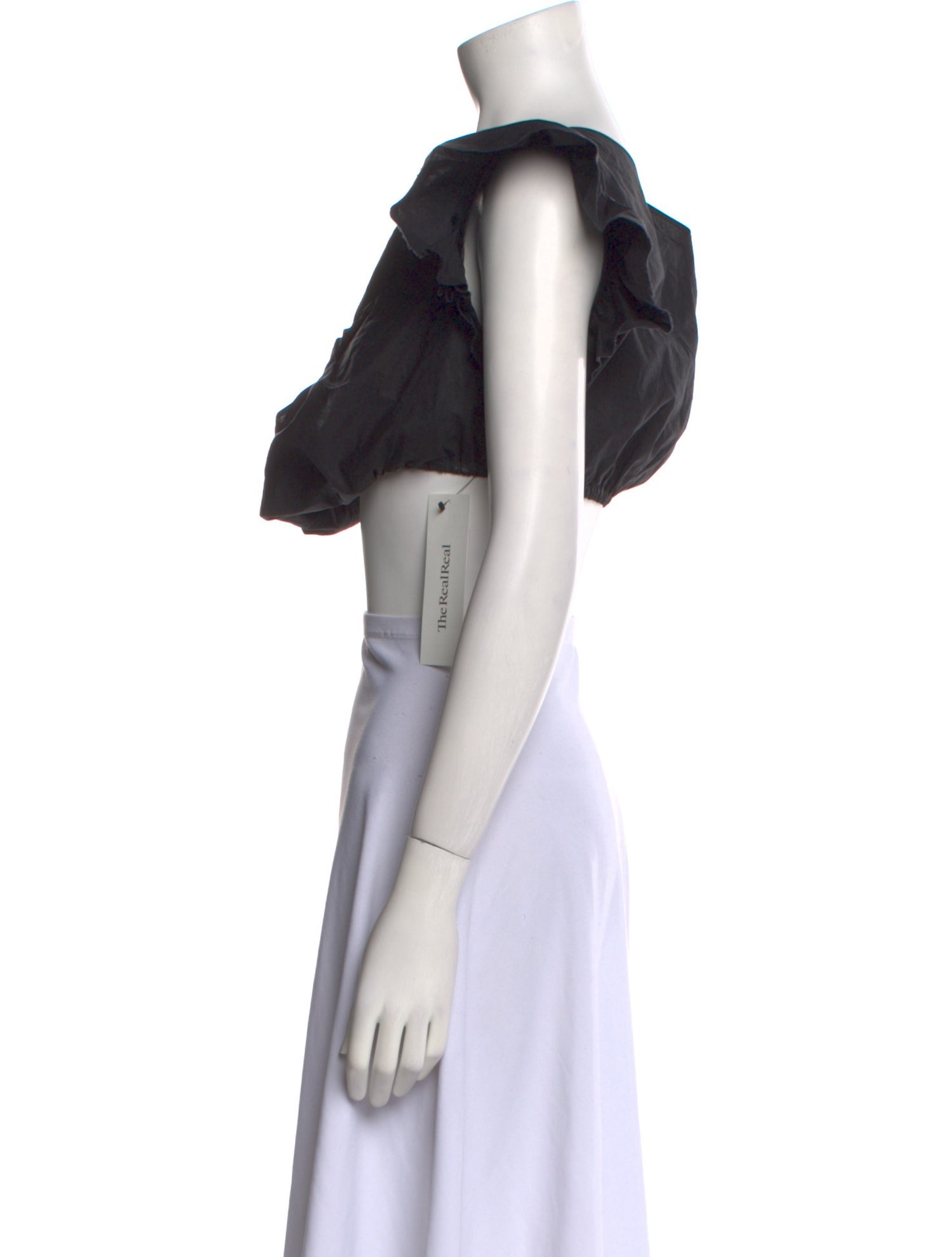 Rachel Comey V-Neck Short Sleeve Crop Top