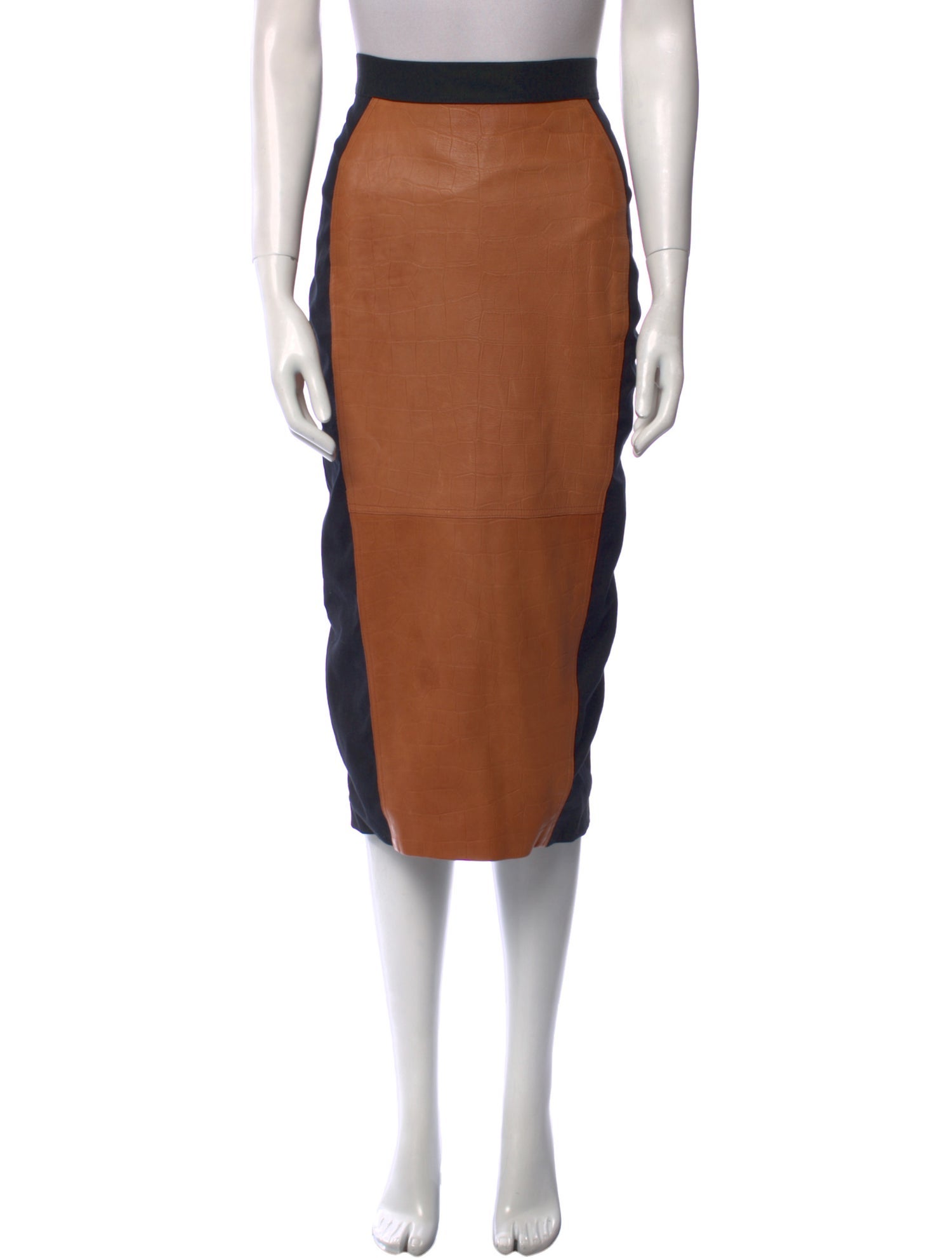 Rachel Comey Leather Midi Length Skirt