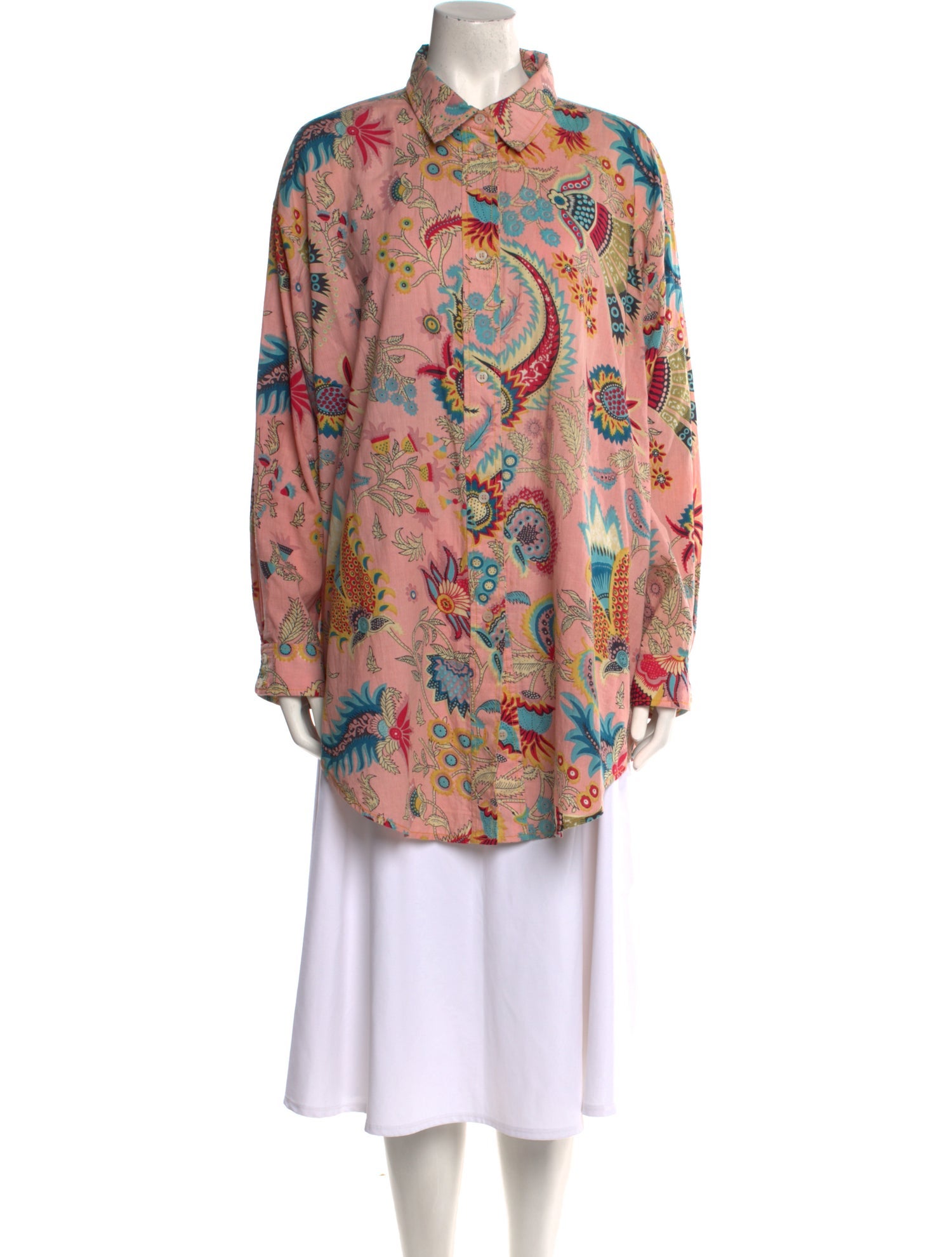 Rachel Comey Paisley Print Long Sleeve Tunic