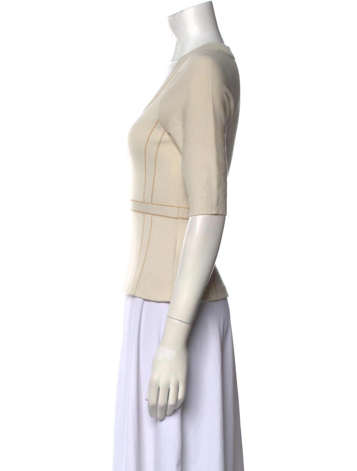 Rachel Comey Wool Scoop Neck Top