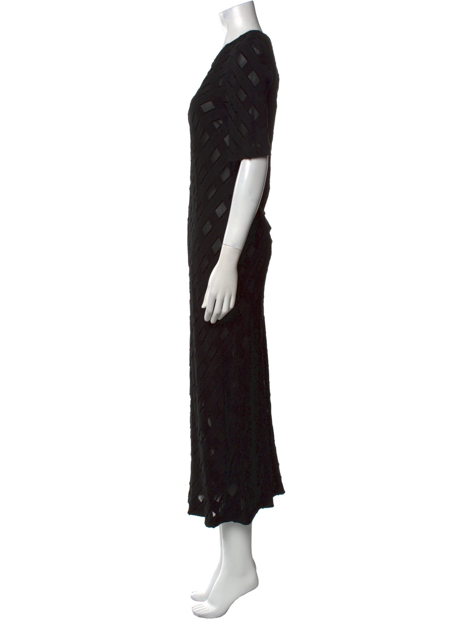 Hill House Home Printed Long Dress - Black Dresses, Clothing