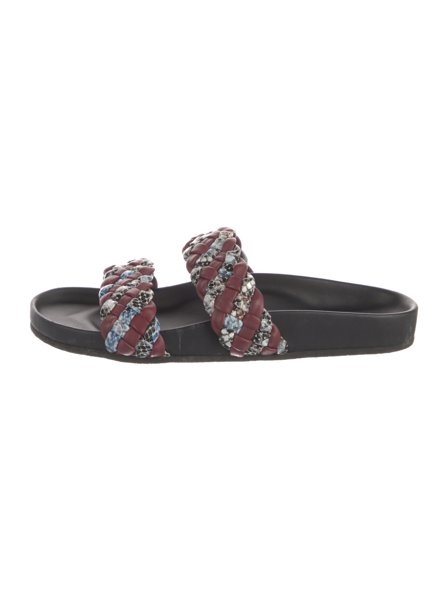 Rachel Comey Leather Printed Slides