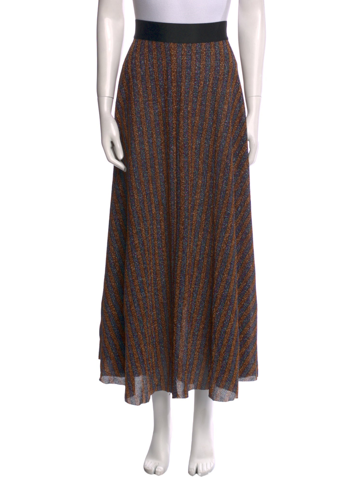Rachel Comey Striped Midi Length Skirt