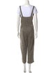 Rachel Comey Linen Tweed Pattern Jumpsuit
